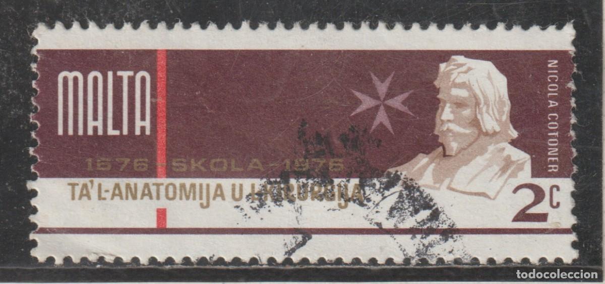 Sellos: MALTA // YVERT 529 // 1976 ... USADO - Foto 1