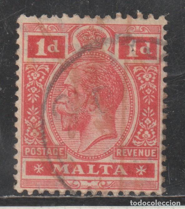 Sellos: MALTA // YVERT 44 // 1913 ... USADO - Foto 1