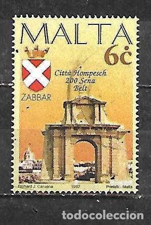 Sellos: 1997: Aniversarios de ciudades maltesas - Żabbar (usado)