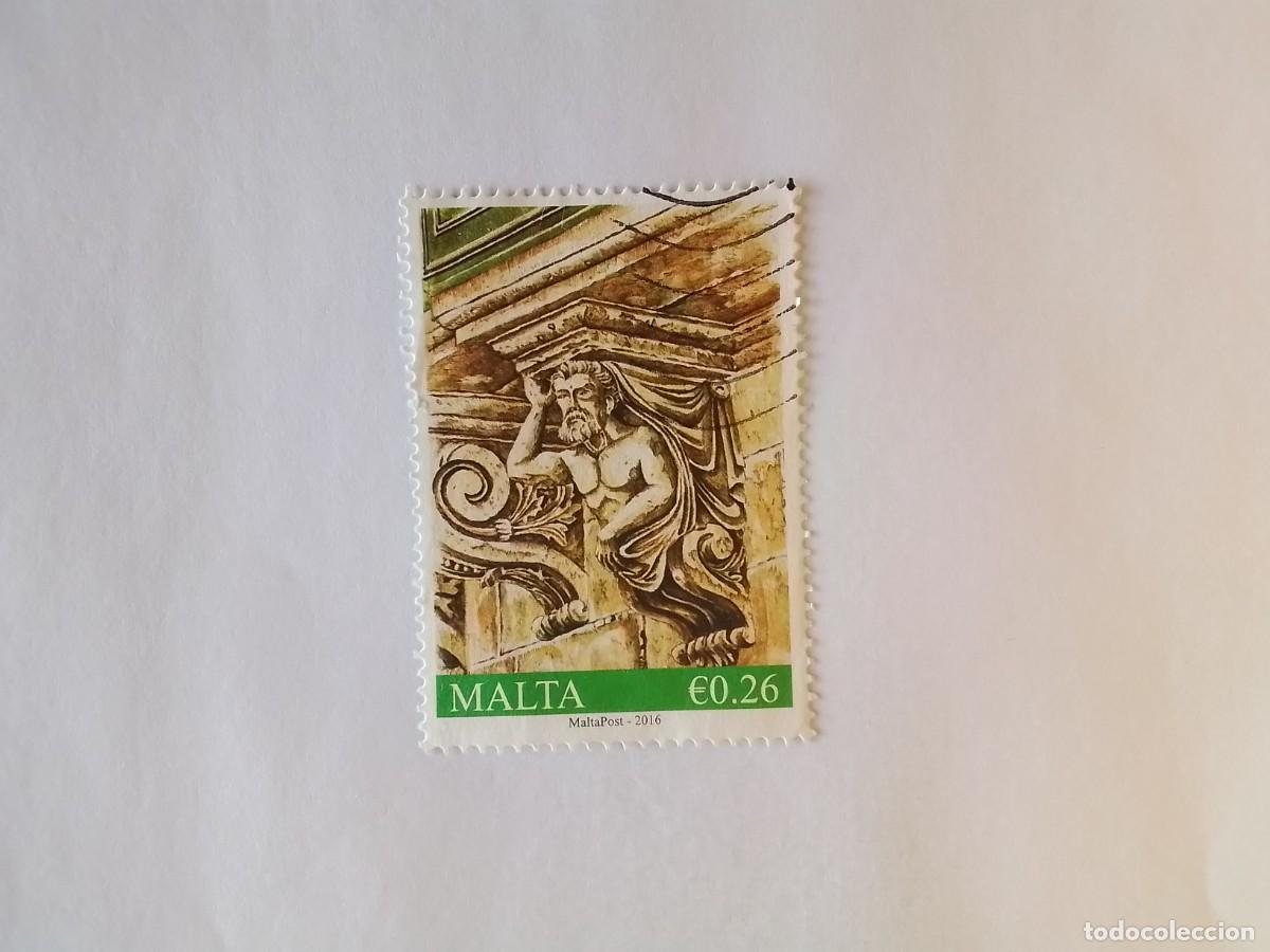 Sellos: A&Ntilde;O 2016 MALTA SELLO USADO