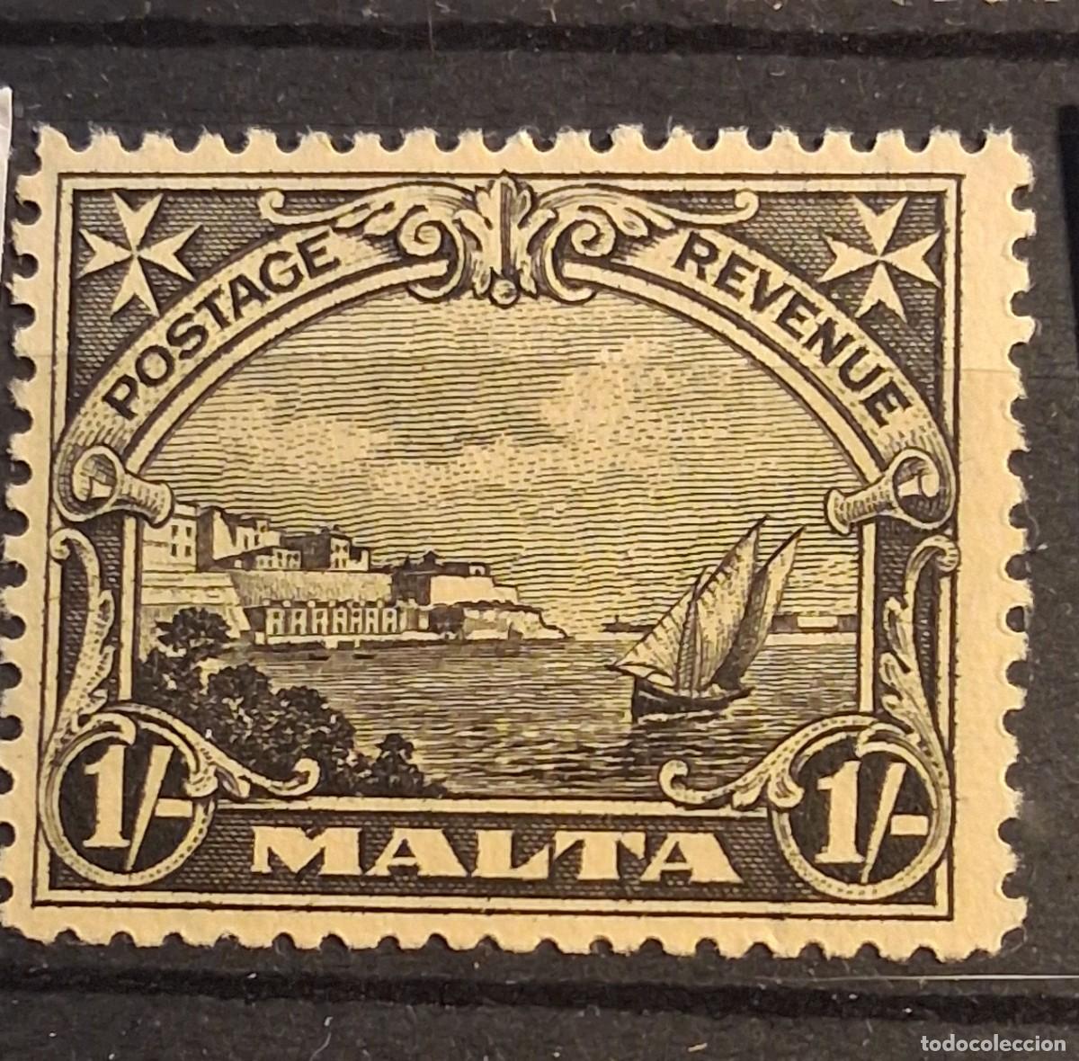 Sellos: MALTA, 1930, CAT.YT.164.