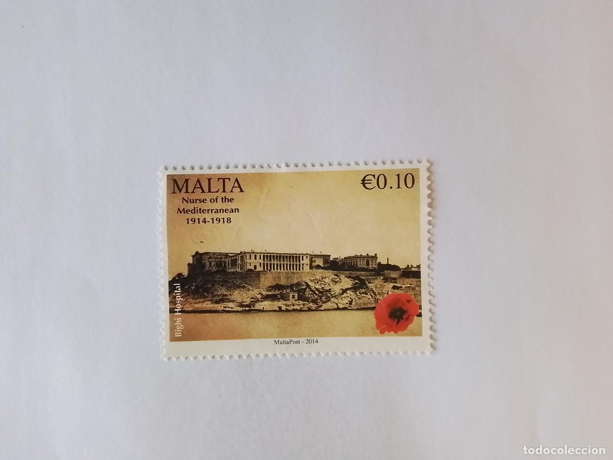 Sellos: A&Ntilde;O 2014 MALTA SELLO USADO