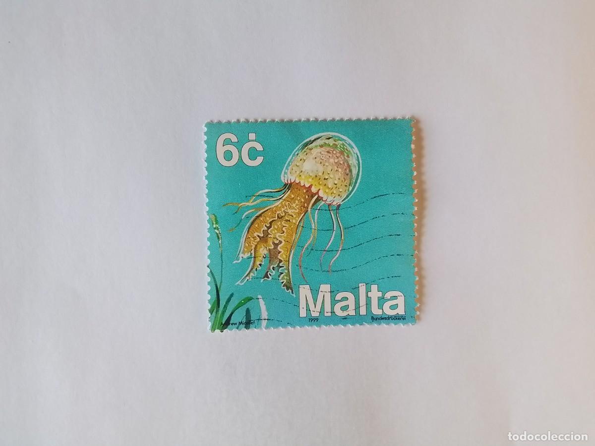 Sellos: A&Ntilde;O 1999 MALTA SELLO USADO