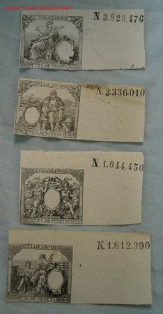 Sellos: TIMBRES. SIGLO XIX - Foto 1