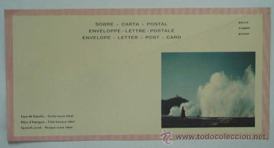 Sellos: SOBRE CARTA POSTAL SAN SEBASTIAN - Foto 1