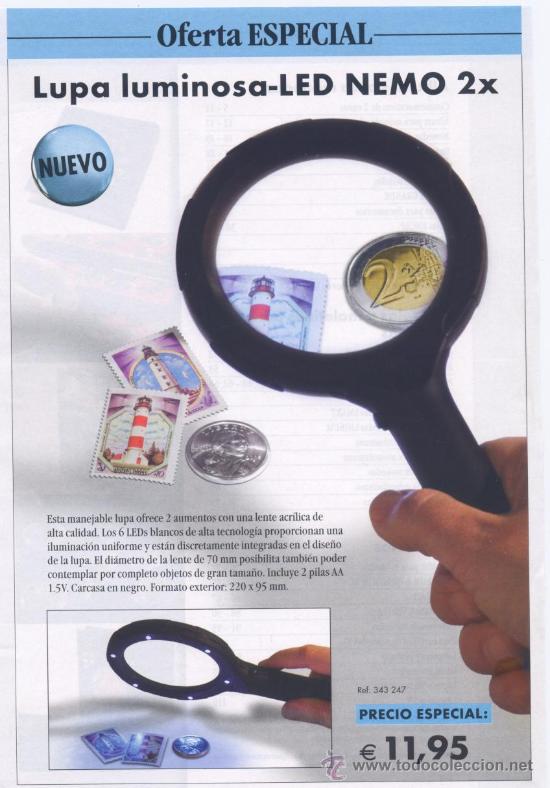 Sellos: LUPA LUMINOSA-LED NEMO 2X - Foto 1
