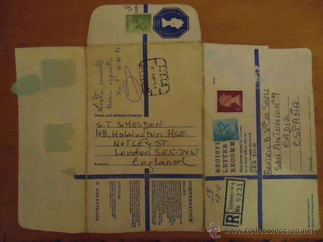 Sellos: sobre con sellos - Foto 1