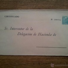 Sellos: CERTIFICADO HACIENDA 1957 SELLO 1,80 PTAS.