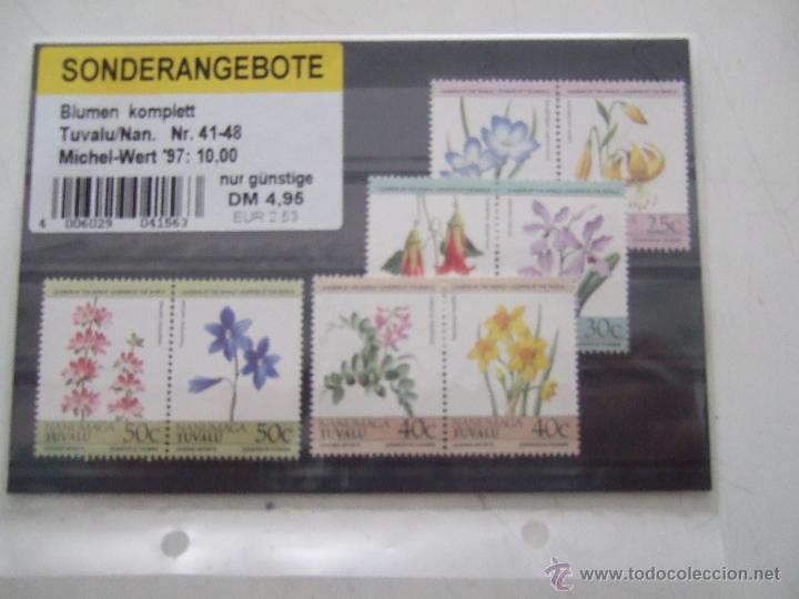 Sellos: BLOQUES DE SELLOS  FLORES - Foto 1