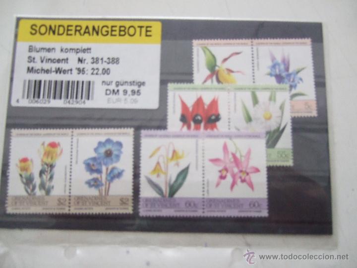 Sellos: BLOQUES DE SELLOS  FLORES - Foto 1
