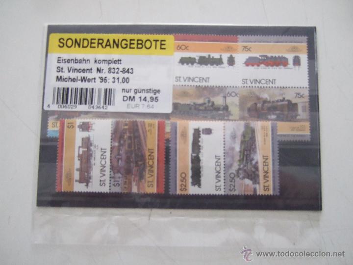Sellos: BLOQUES DE SELLOS TRENES - Foto 1