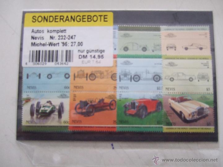 Sellos: BLOQUES DE SELLOS  COCHES - Foto 1