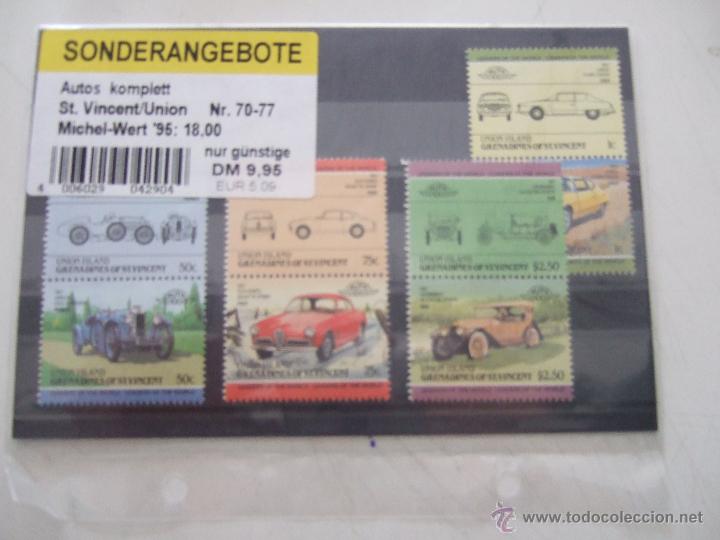 Sellos: BLOQUES DE SELLOS  COCHES - Foto 1