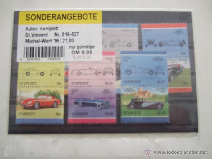 Sellos: BLOQUES DE SELLOS  COCHES - Foto 1