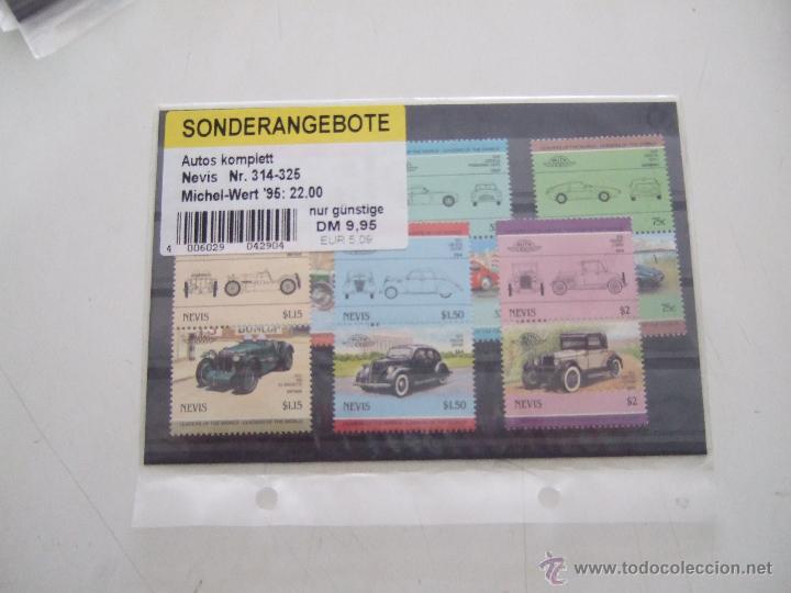 Sellos: BLOQUES DE SELLOS COCHES - Foto 1