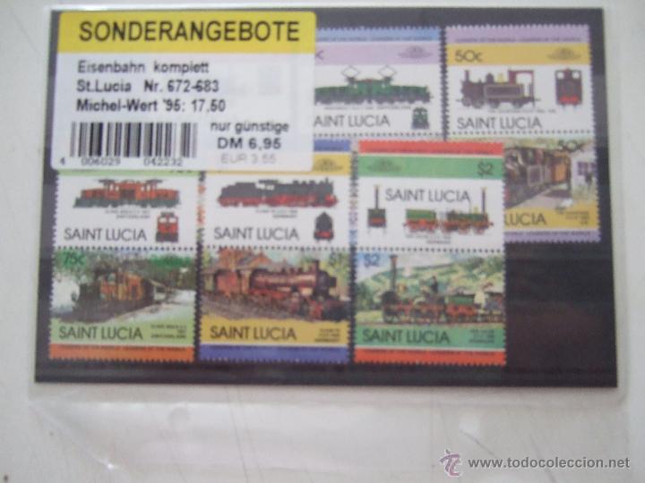 Sellos: BLOQUES DE SELLOS TRENES - Foto 1