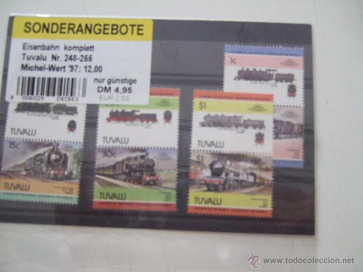 Sellos: BLOQUES DE SELLOS TRENES - Foto 1