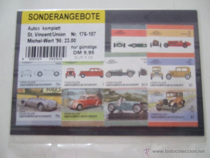 Sellos: BLOQUES DE SELLOS  COCHES - Foto 1