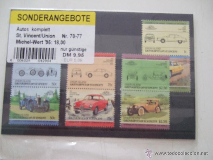 Sellos: BLOQUES DE SELLOS  COCHES - Foto 1