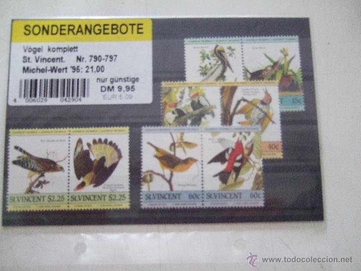 Sellos: BLOQUES DE SELLOS AVES - Foto 1