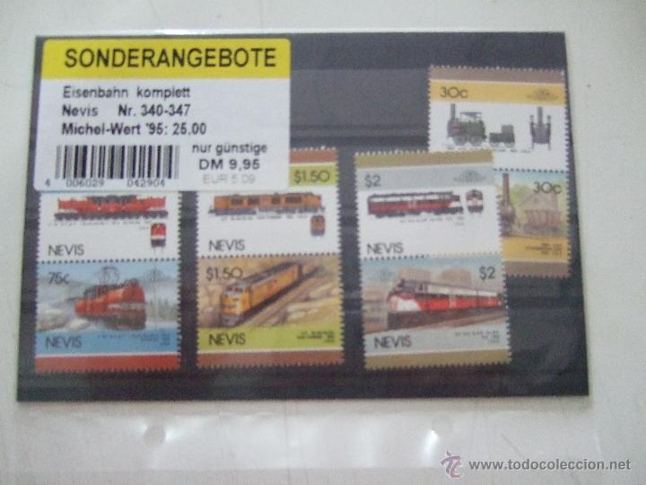 Sellos: BLOQUES DE SELLOS TRENES - Foto 1
