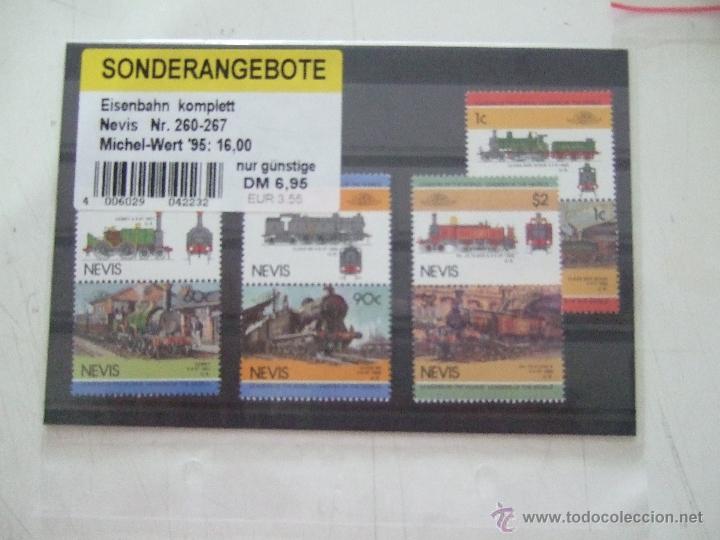 Sellos: BLOQUES DE SELLOS TRENES - Foto 1