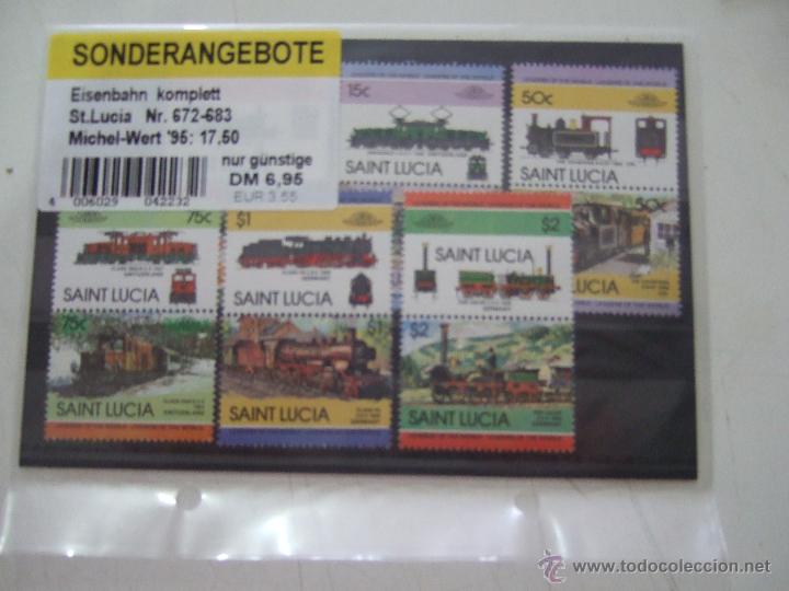 Sellos: BLOQUES DE SELLOS TRENES - Foto 1