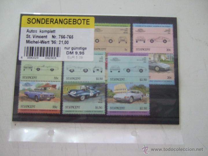 Sellos: BLOQUES DE SELLOS  COCHES - Foto 1