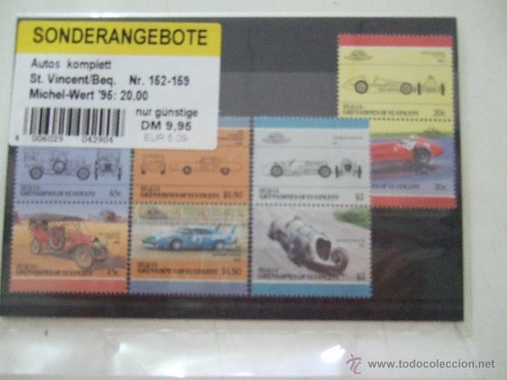 Sellos: BLOQUES DE SELLOS  COCHES - Foto 1