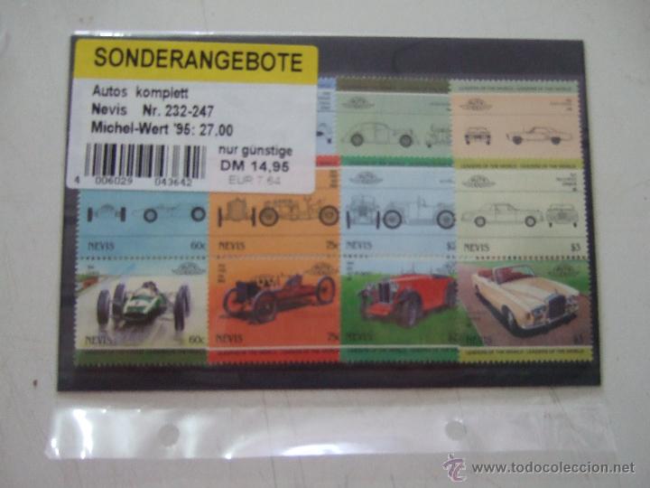 Sellos: BLOQUES DE SELLOS  COCHES - Foto 1