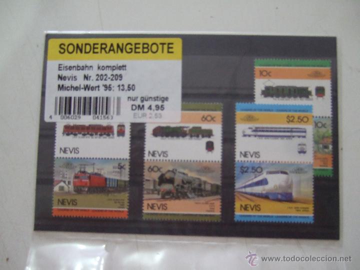 Sellos: BLOQUES DE SELLOS TRENES - Foto 1