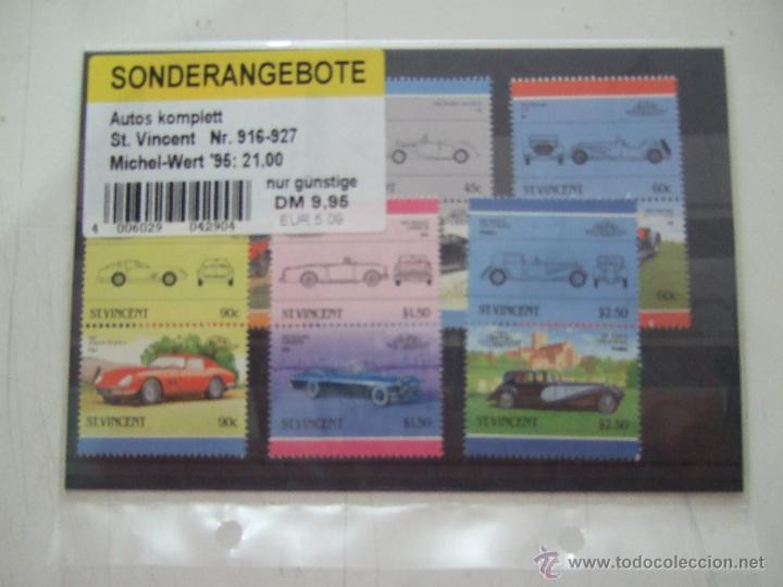 Sellos: BLOQUES DE SELLOS  COCHES - Foto 1