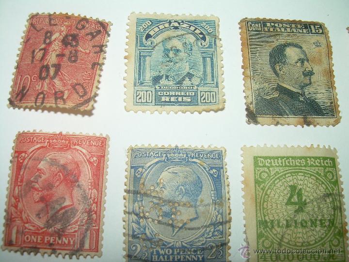 Sellos: LOTE DE SELLOS DE CORREO. - Foto 2