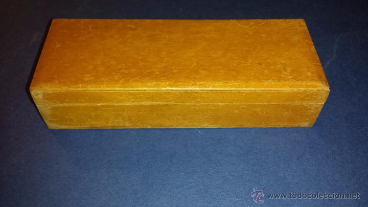 Sellos: ESTUCHE PARA SELLOS / CORREOS / CAJA DE MADERA - Foto 2