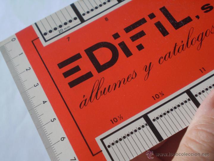 Sellos: ANTIGUO MEDIDOR DE SELLOS? EDIFIL,S.A. - Foto 3