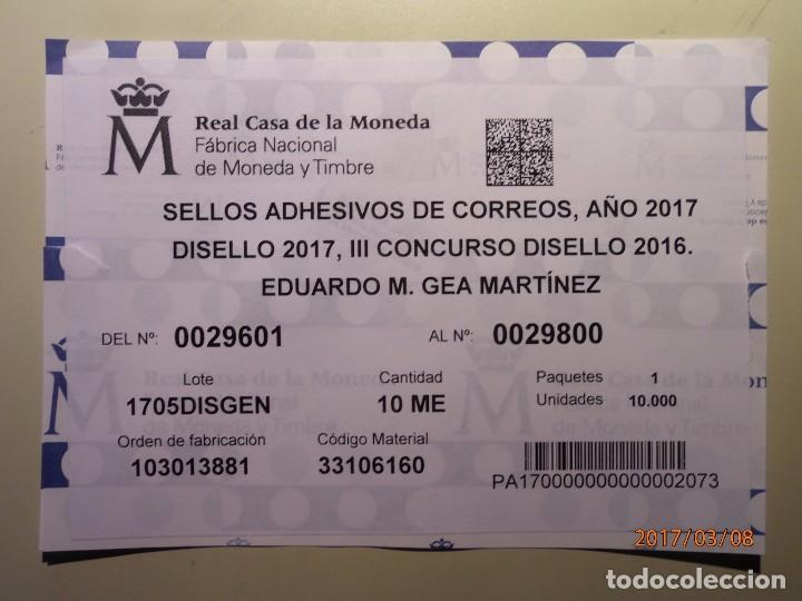 Sellos: REAL CASA DE LA MONEDA - SELLOS ADHESIVOS - ENVOLTORIO - Foto 1