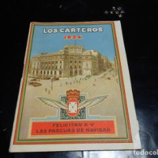 Sellos: LOS CARTEROS 1934 FELICITAN A VD. LAS PASCUAS DE NAVIDAD LIBRILLO
