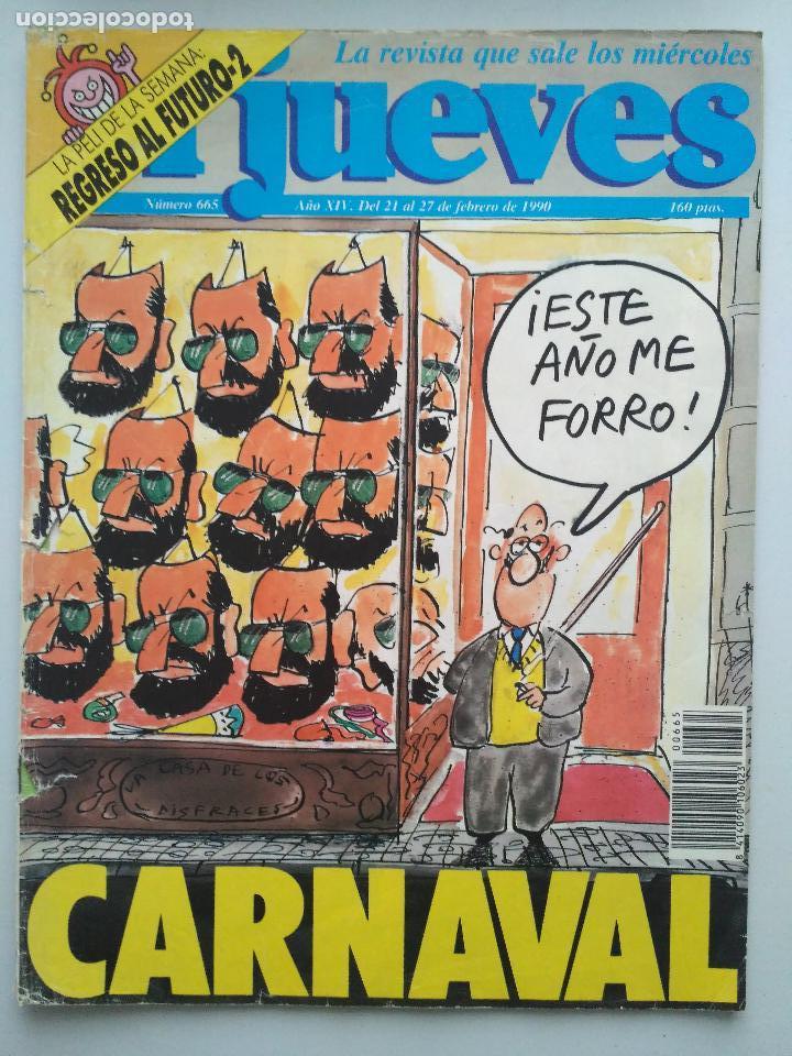Sellos: EL JUEVES N&ordm; 665 1990 - Foto 1