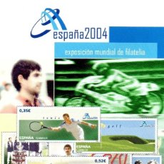Sellos: ESPAÑA.- FOLLETO DE INFORMACIÓN FILATÉLICA AÑO 2004