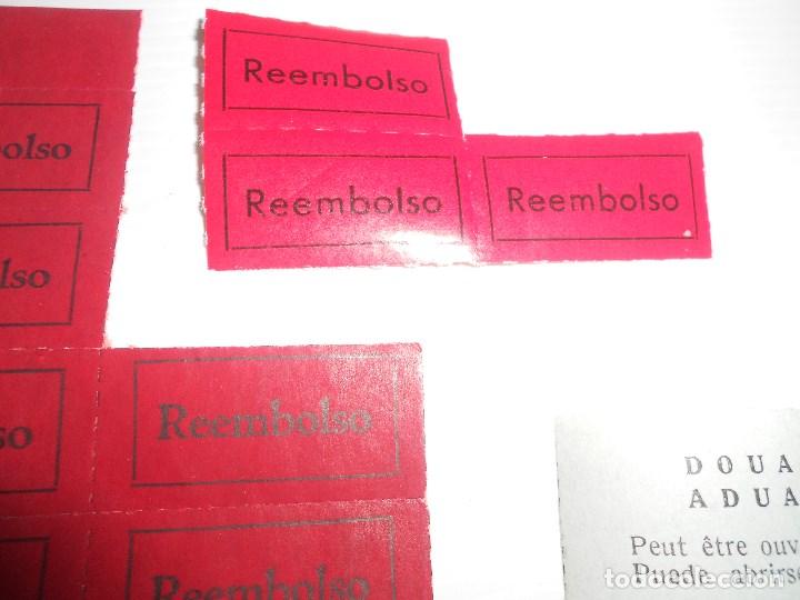 Sellos: pegatina reembolso y aduana - Foto 3