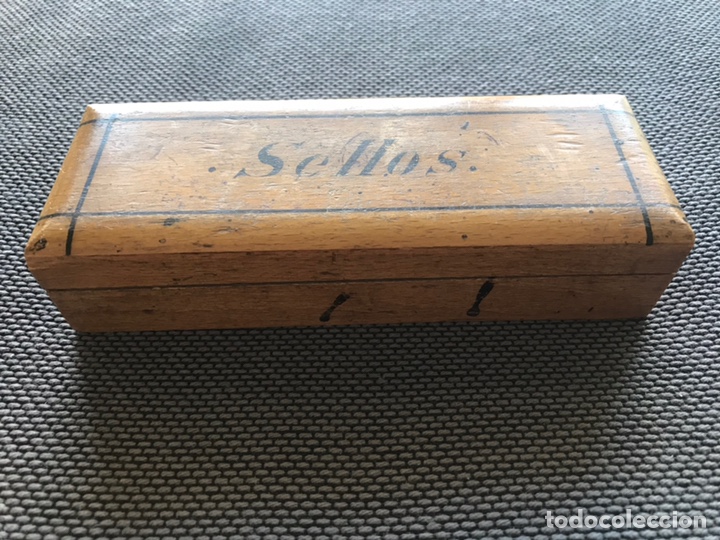 Sellos: Original Caja sellos de madera - Foto 2