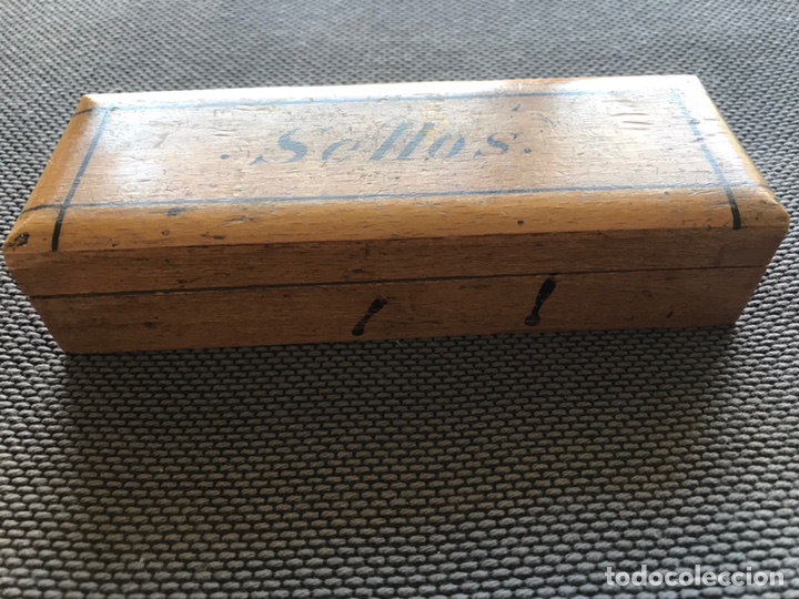 Sellos: Original Caja sellos de madera - Foto 7