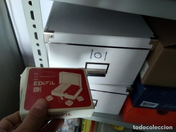 Sellos: ANTIGUA CAJA DE  EDIFIL SELLOS - Foto 4