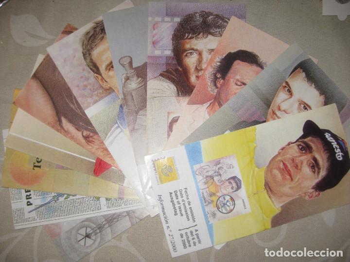 Sellos: Personajes Populares a&ntilde;o 2000: Tr&iacute;pticos de presentaci&oacute;n. - Foto 1