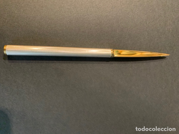 Sellos: Abre cartas plateado y dorado - Foto 1