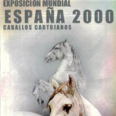 Sellos: FOLLETO FILATELICO SELLO CABALLOS CARTUJANOS 1998- EDIFIL 3608