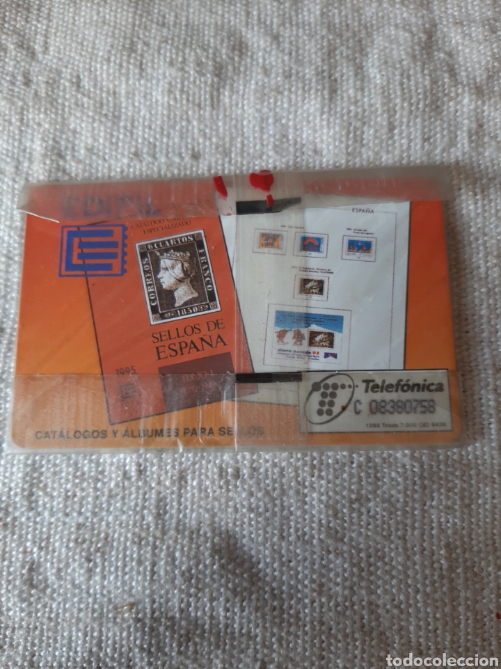 Sellos: EDIFIL TARJETA TELEF&Oacute;NICA SIN USAR 1996 - Foto 2