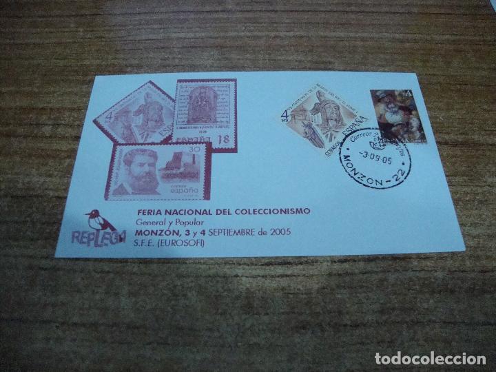 Sellos: DIFICIL SOBRE REPLEGA 2005 CON SELLOS - Foto 1