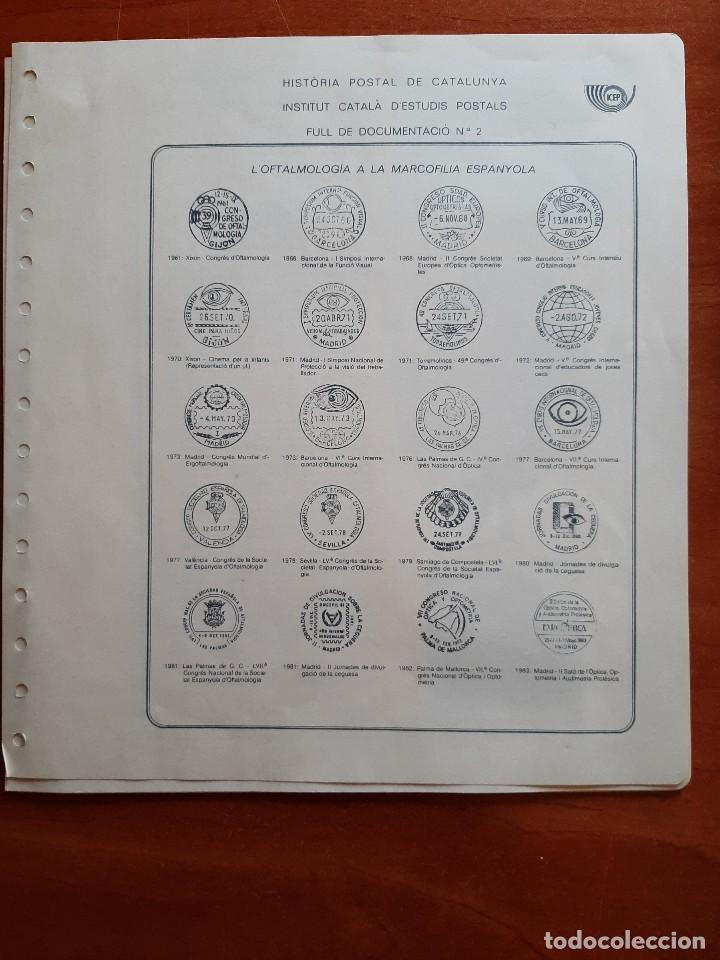 Sellos: HISTORIA POSTAL DE CATALUNYA : FULL DE DOCUMENTACI&Oacute; N&ordm; 2 - Foto 1
