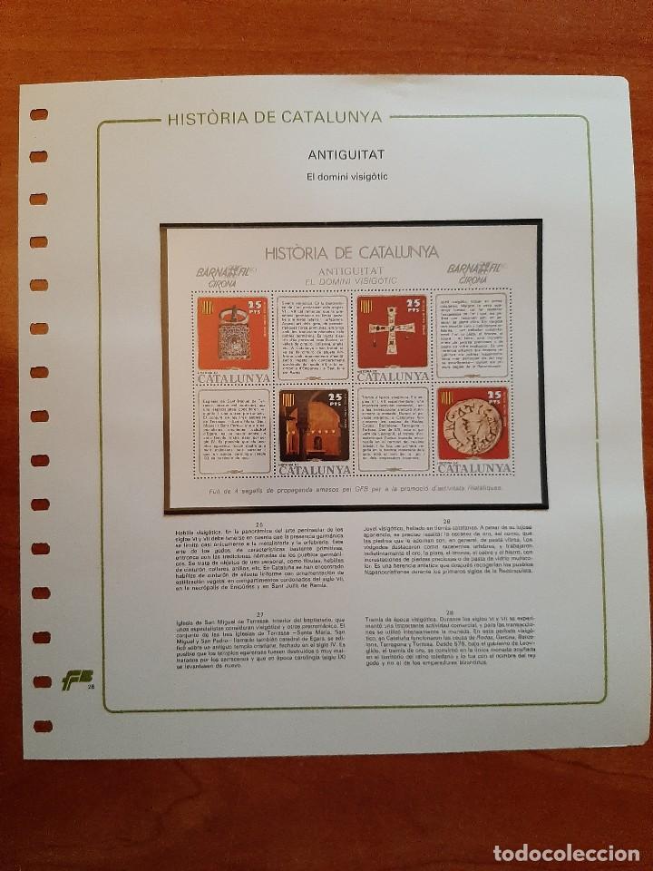 Sellos: HISTORIA POSTAL DE CATALUNYA : EL DOMINI VISIG&Ograve;TIC - Foto 1